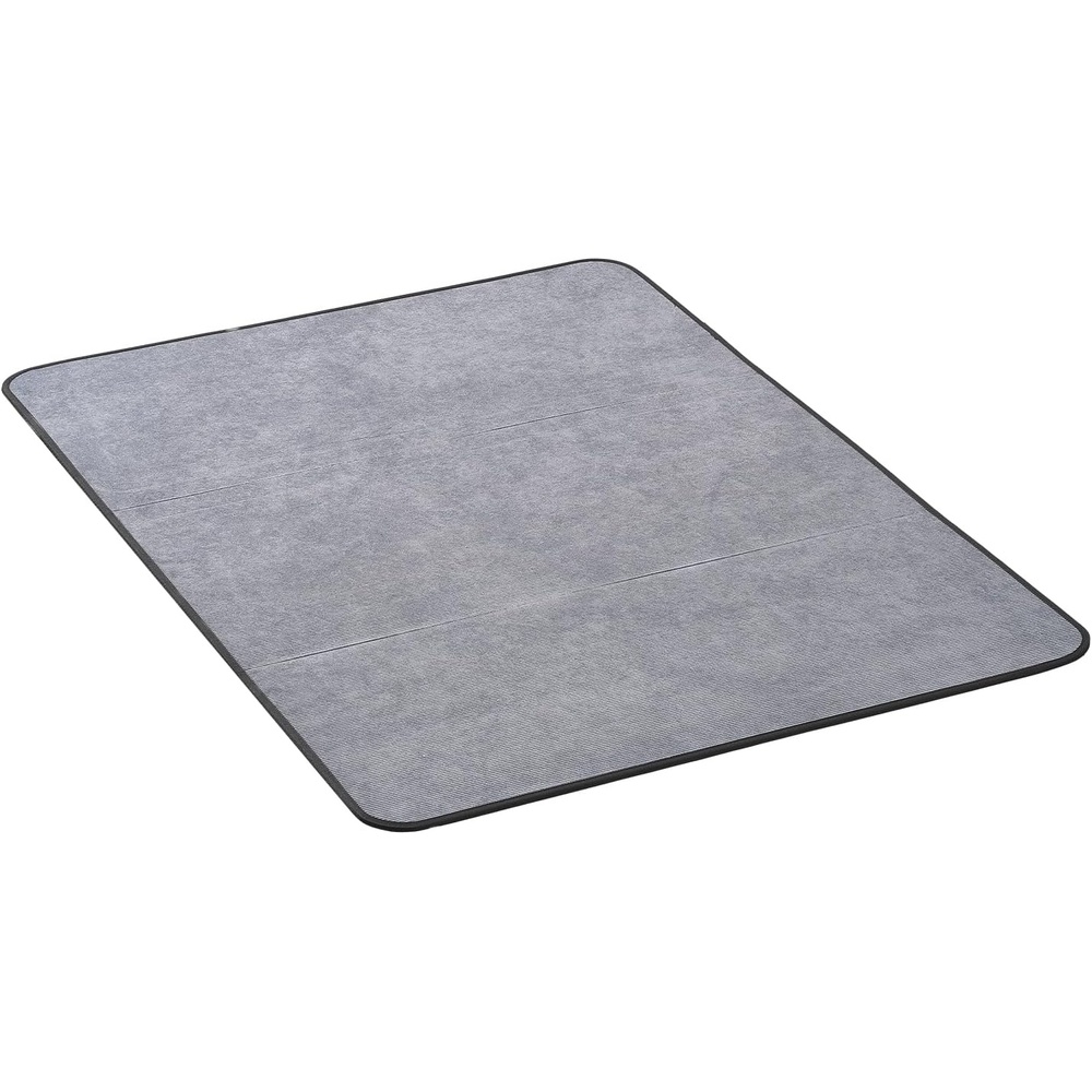 image:imageVEVOR Chair Mat 36 x 48inch Office Chair Mat for Hard Floors Floor Protector for Rolling Chairs Corduroy Surface NonSlip amp Easy to Clean Smooth Glide Under Desk Rug for Home Office Grey