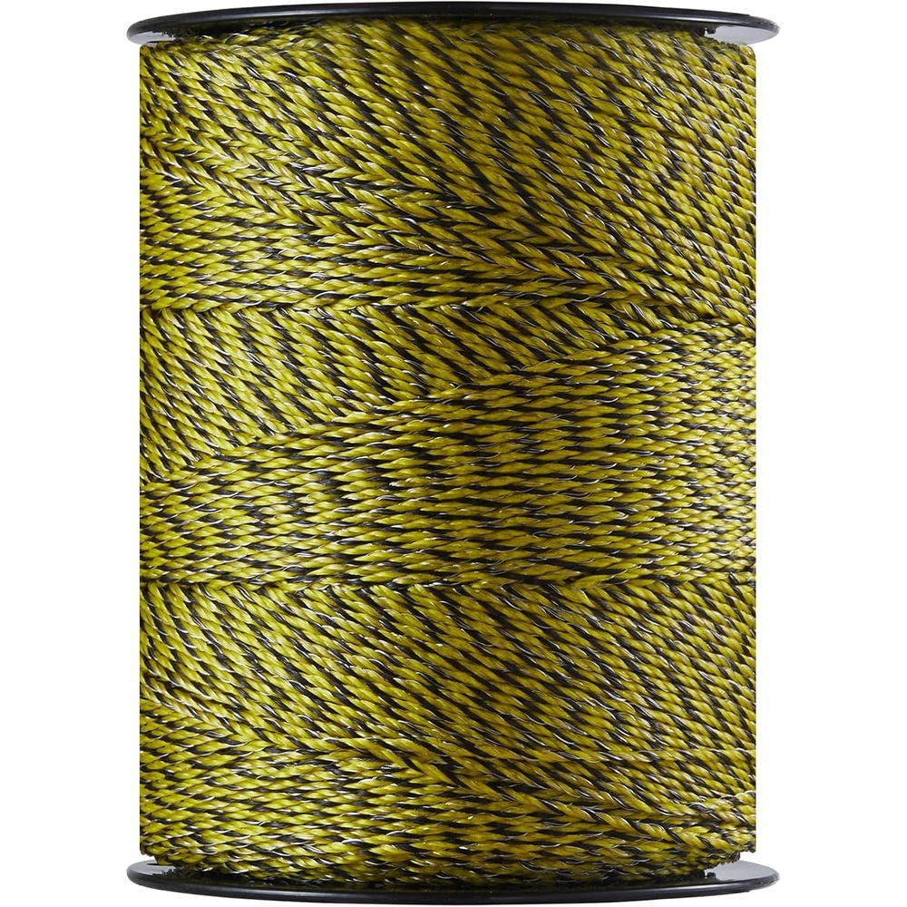 image:imageVEVOR Electric Fence Wire 3366Ft 1026M Portable Polywire 18 Diameter 6 Stainless Steel Strands for Reliable Conductivity and UV Rust Resistance Fencing Rope Line for Horse Cattle Livestock3366Ft 1026M