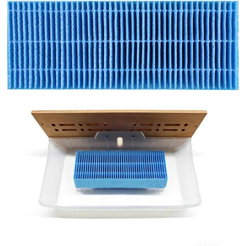 image:imageVEVOR Humidifier Replacement Filter Single Pack Humidifying Pad for CM50DCM80D Cigar Humidor Water Tanks 3D MultiLayer Honeycomb Mesh Cigar Flavor Preservation CuttoFit for Your Humidorfor CM50DCM80D