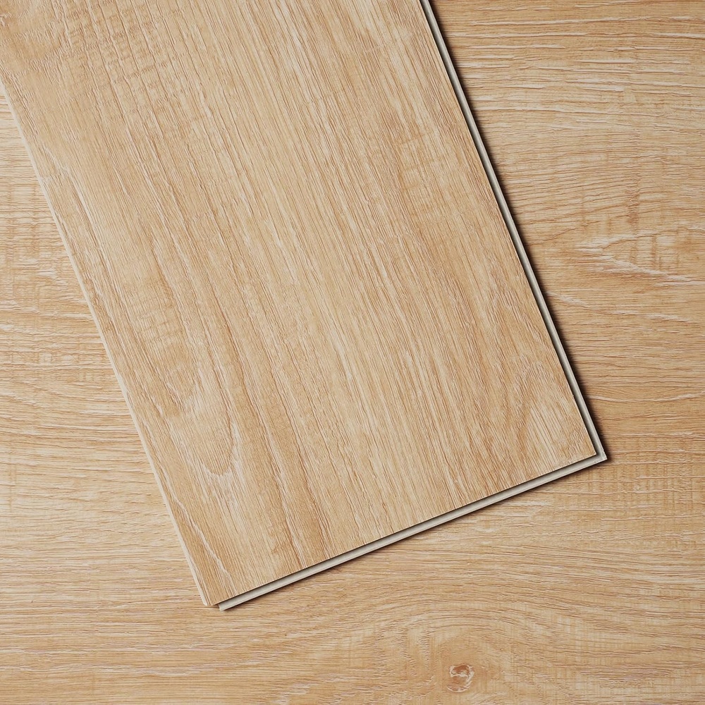 image:imageVEVOR Interlocking Vinyl Floor Tiles 48 x 73 inch 10 Tiles 55mm Thick Snap Together Flooring Natural Wood Grain Luxury Vinyl Flooring for Bedroom Living Room Bathroom 245 SqFtBoxNatural Wood Grain