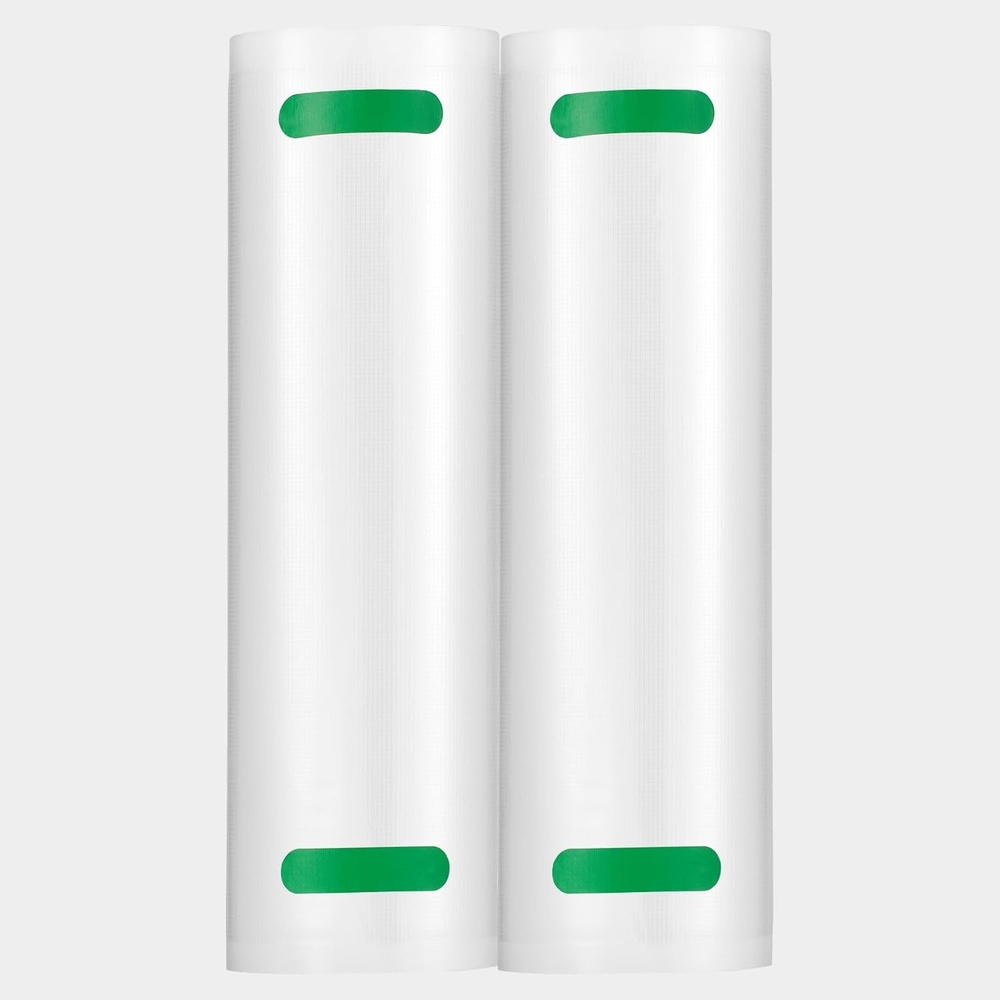 image:imageVEVOR Vacuum Sealer Bags 2 Rolls 11 In x 50 Ft NonBPA Food Grade Seal A Meal Bags Customizable Freezerfriendly Vac Sealing Bag for Food Saver Food Storage Vacuum Bags for Meal Prep or Sous Vide2 Rolls