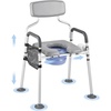 Adjustable Width & Height - with Handle & Backrest