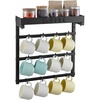 12 Hooks-Wall Mounted
