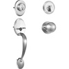 Satin Nickel-With lock