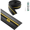 image:imageVEVOR Garage Door Threshold and Bottom Seals Kit 16 FT U ShapeO Ring Universal Garage Door Bottom Seal Weatherstrip PVC Combine with Weatherproof Garage Threshold Seal Strip with Adhesive Black12 Ft