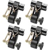 Black Round Tube-4 Pack