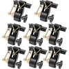 Black Square Tube-8 Pack