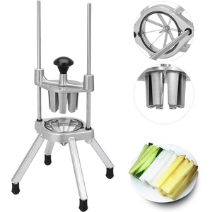 Happybuy 8-Section Commercial Easy Wedger Stainless Steel Blade Fruit Lime Slicer, Lemon Cutter 8 Wedges for Bar Restaurant(1 Blade | 8-Section)