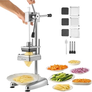 Happybuy 8-Section Commercial Easy Wedger Stainless Steel Blade Fruit Lime Slicer, Lemon Cutter 8 Wedges for Bar Restaurant(1/2-Inch + 3/8-Inch + 1/4-Inch)