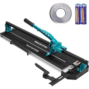 Mophorn 40 Inch Tile Cutter Single Rail Double Brackets Manual Tile Cutter 3/5 in Cap w/Precise Laser Manual Tile Cutter Tools for Precision Cutting (40 Inch)(40 in Single Track)