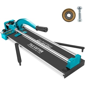 Mophorn 40 Inch Tile Cutter Single Rail Double Brackets Manual Tile Cutter 3/5 in Cap w/Precise Laser Manual Tile Cutter Tools for Precision Cutting (40 Inch)(24 in Double Rails)