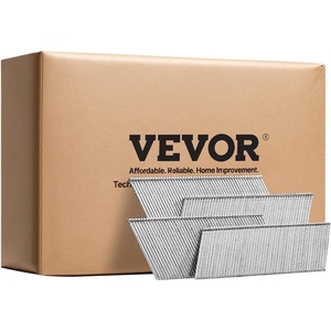 VEVOR 16 Gauge Finish Nails, 2 in Angled Finishing Nails, 2000-Count Galvanized Finishing Nail, 20-Degree Heavy-Duty Brad Nail with Galvanized Anti-Rust Process, for 16GA 20° Angled Finish Nailers(4 Size/20° Angled)