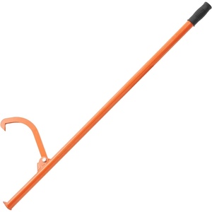 VEVOR 46.5” Felled Cant Hook Logging Tool, Adjustable Heavy Duty Steel Log Roller, Log Lifter Timber Jack with Rubber Grip, Forestry Logging Tools for Lifting and Handling Logs up to 32″ Dia(Cant Hook 46.5”)