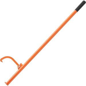 VEVOR 46.5” Felled Cant Hook Logging Tool, Adjustable Heavy Duty Steel Log Roller, Log Lifter Timber Jack with Rubber Grip, Forestry Logging Tools for Lifting and Handling Logs up to 32″ Dia(Cant Hook 59”)