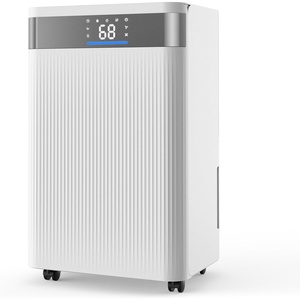 VEVOR 52 Pints Dehumidifier for Home & Basement, 4000 Sq.Ft Large Coverage, Drain Hose for Commercial & Industrial Use, Smart Humidity Control, Low Noise for Warehouses, Bathroom, Bedrooms & Storage(35 Pints)