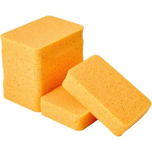 VEVOR 6-Pack Non-Scratch Cleaning Sponges, Dish Scrubber Sponges for Kitchen, Bathroom, Tiles, Marble and Glass Surfaces, Large Household Scrubbing Sponges