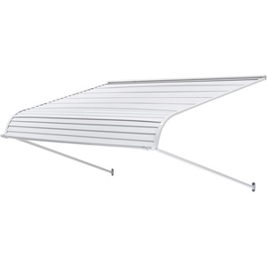 VEVOR Aluminum Awning 40 x 42 in, Durable Window Awning Door Canopy, Lightweight and Stable Aluminum Exterior Awnings Rain Snow Sunlight Protection for Door Entrance Windows Patio Porch(60 x 42 inch)