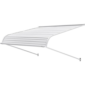 VEVOR Aluminum Awning 40 x 42 in, Durable Window Awning Door Canopy, Lightweight and Stable Aluminum Exterior Awnings Rain Snow Sunlight Protection for Door Entrance Windows Patio Porch(48 x 42 inch)