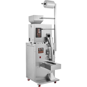VEVOR Automatic Particle Packaging Machine 1-100g, 10-15 Bags/min Filling Sealling Mchine, Multi-Function Weighing Packing Machine, Powder Mixer Machine for Tea Seeds Grains Flour Beans Glitter(Particle Packaging Machine 100g)