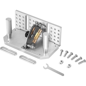 VEVOR Belt Grinder Knife Jig, 85° – 115° Adjustable Belt Sander Knife Sharpening Jig with Dual Handles, 7.68″ Long Sharpener Locator Compatible with Belt Sander, Bench Grinder, Sharpening Machine(Sharpening Jig(Upgrade))
