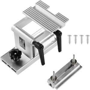 VEVOR Bench Grinder Tool Rest, Adjustable Replacement Tool Rest Sharpening Jig for 6″ or 8″ Bench Grinder – with Flat Miter Slide for 0-2.5 inch Wide Blades and Chisels