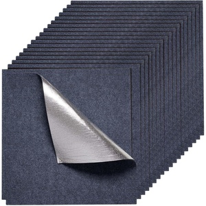 VEVOR Carpet Tiles 24×24 inch, 15 Pack Peel and Stick Carpet Square Rug, Self Adhesive Commercial Floor Soft Padded for Seamless Cover 60sq.ft², Easy DIY Replacement for Living Room Office,Gray