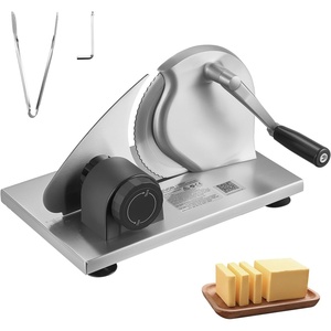 VEVOR Cheese Slicer, Butter Cutter with 0.2″ Ultra-Thin Cheeser Butter Cutting Blade, Detachable Cheese Slicer Wire, Aluminum Alloy Commercial Cheese Cutter with 316 Stainless Steel Knife Wire(12.2 x 10.04 x 7.48 in)