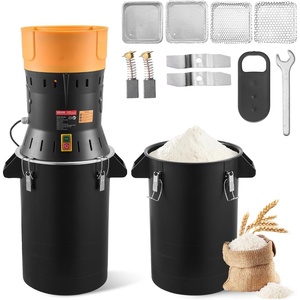 VEVOR Electric Grain Mill Grinder, 600W High Power Commercial Spice Grinder, 6.6 Gal Pulverizer Powder Machine with Galvanized Sharp Blades, for Dry Grains, Spices, Cereals, Coffee, Corn & Pepper(Medium)