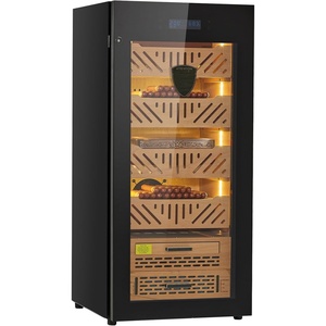 VEVOR Electric Humidor, 288L, 1700 Counts Electric Cigar Humidor Cabinet with Compressor Cooling, Constant Humidity & Temperature Control, Spanish Cedar Wood Shelves & Drawers, 7 Layers, for Household(88L)
