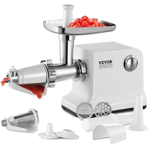 VEVOR Electric Tomato Strainer, 700W Tomato Sauce Maker Machine, 5.5 LBS/Min Food Strainer and Sauce Maker, Pure Copper Motor Food Mill with Reverse Function for Tomato Strawberry Blueberry Sauce