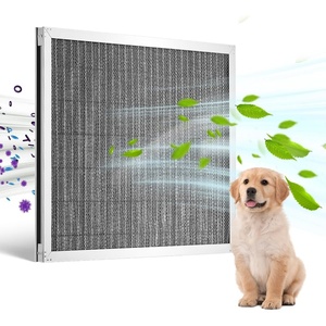 VEVOR Electrostatic Air Filter, 16x25x1 inch Washable & Reusable Aluminum AC/HVAC Furnace Filter, MERV 8 Long Lifetime, Healthier Home or Office (Actual Size: 15.5 x 24.65 x 0.82 in)(15.5″ x 19.8″ x 0.8″)