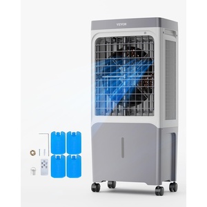 VEVOR Evaporative Air Cooler,2100 CFM 13X34 inch Air Cooler,3 Speeds and 12H Timer Portable Air Conditioner,Energy-Saved Swamp Cooler for party,pool and patio,7 Gal Water Tank & 750 Sq.Ft(1800 CFM)
