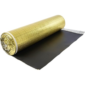 VEVOR Floor Underlayment 200 sq. ft/Roll, 3-in-1 3 mm Thick Flooring Padding with Tape & Vapor Barrier, Heavy Duty EPE Foam with Blue PE, Soundproofing and Noise Reduction,for Laminate Wood Floors(Gold Ixpe(1 Roll X 200 Sq.ft))
