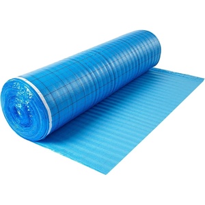 VEVOR Floor Underlayment 200 sq. ft/Roll, 3-in-1 3 mm Thick Flooring Padding with Tape & Vapor Barrier, Heavy Duty EPE Foam with Blue PE, Soundproofing and Noise Reduction,for Laminate Wood Floors(Blue Epe(1 Roll X 200 Sq.ft))