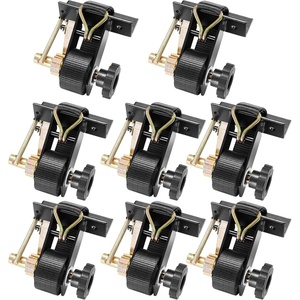 VEVOR Ladder Rack Ratchet Straps, 1.4″ Black Square Tube Mount, 1.5” Wide x 7.5′ Long Black Ladder Rack Straps with Double J-Hooks, 500 lbs Load Heavy Duty, Cargo Buckle Lock Strap (4 Pack)(Black Square Tube-8 Pack)