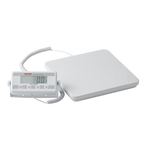 VEVOR Portable Medical Scale, Professional Physician Scale for Weighing – with Anti-Slip Platform, 2 Units, Hold & Tare Function, Digital Physician Weight Scale for Gym Home Hospital, 440LBS Capacity(Aluminum Alloy)