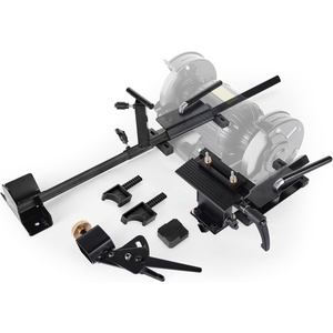VEVOR Pro Grind Sharpening System, Multi-Grind Sharpening Jig for 6″ & 8″ Bench Grinder – with Platform Jig, Tool Rest Bar, Setup Block, Miter Slide, Micro Bevel Block, for Chisels Woodturning Tools(Sharpening System-14pcs)