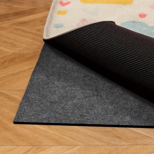 VEVOR Rug Pad 5 x 7 ft, Non-Slip Carpet Area Pad 0.12inch Rug Mat Padding with Dual Surface Felt Cushion & Rubber Gripper, Hardwood Floor Protection for All Floors, Finishes, Keeps Carpets in Place(5′ x 8′ (Rectangular))