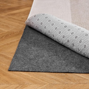 VEVOR Rug Pad 5 x 7 ft, Non-Slip Carpet Area Pad 0.12inch Rug Mat Padding with Dual Surface Felt Cushion & Rubber Gripper, Hardwood Floor Protection for All Floors, Finishes, Keeps Carpets in Place(7′ x 5′ (Rectangular))