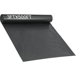 VEVOR Silt Fence Fabric Roll, 2 x 100 ft Backed Wire Silt Fence, Erosion Control Fencing for Sediment Retention, Industrial Grade Temporary Tough Polypropylene Fabric for Construction Job Sites(3 x 500 ft)