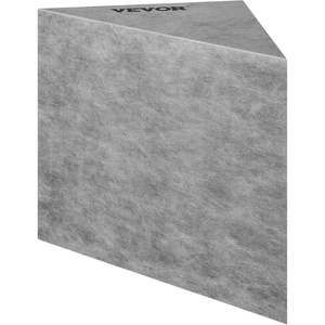 VEVOR Tile Shower Seat, 22.4″ x 16″ x 20″ Ready to Tile Shower Seat, Factory Waterproof & 100% Leak Proof Tileable Shower Corner Seat, 440lbs Load-Bearing Triangular Board Shower Bench, Grey(22 inch)