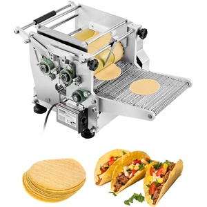 VEVOR Tortilla Press, 10 Inch Cast Iron Tortilla and Roti Maker, Heavy Duty Tortilladora Press, Pataconera Makers with Handle and 100 Pcs Parchment Paper, Dough Taco Press for Flour Tortilla, Tawa(5.5 inch)