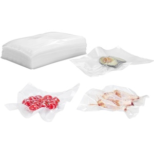VEVOR Vacuum Sealer Bags, 2 Rolls 11 In x 50 Ft, Non-BPA Food Grade Seal A Meal Bags, Customizable Freezer-friendly Vac Sealing Bag for Food Saver, Food Storage Vacuum Bags for Meal Prep or Sous Vide(200 PCS 8*12inch)