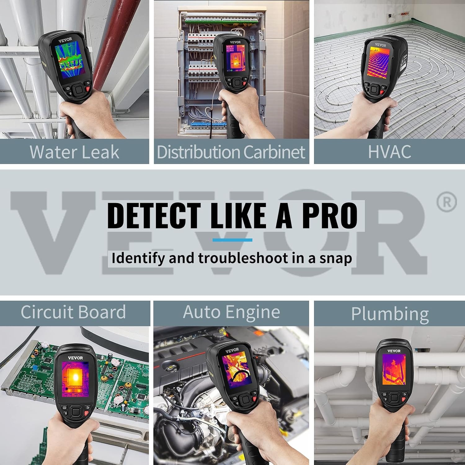 image:image2025 Advanced Thermal Camera with AI chip 384 x 288 IR Resolution5MP Visual437 x 319 FOV Camera Voice Annotation Infrared Imager with 35Inch Touch Screen 20C to 550C WiFismall