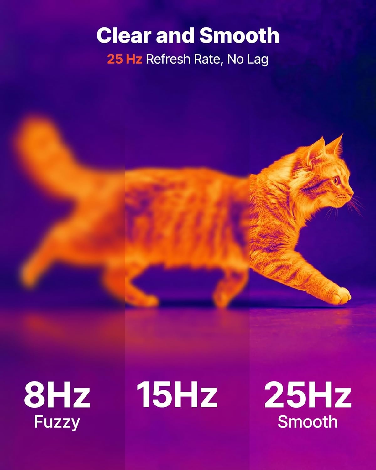 image:imageVEVOR 2025 Upgraded Thermal Camera for AndroidPro Thermal Imaging Camera with Macro Lens Infrared Camera with 320 x 240 TISR Super Resolution 15X Zoom Thermal Imager for Phone P2 Pro AndroidExtra Small