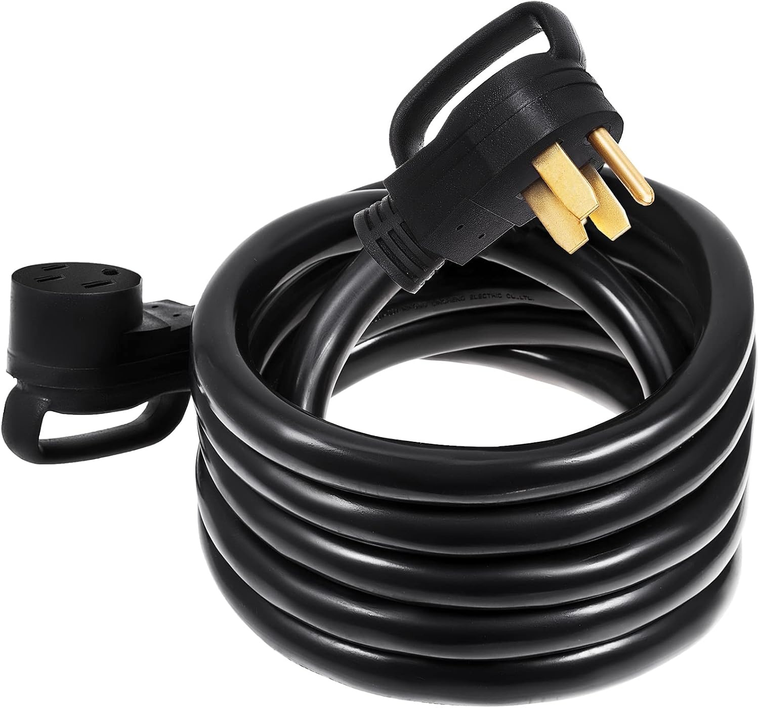 image:imageVEVOR 36 FT 50 Amp RV Extension Cord Durable Premium Power Cord RV 265mm Wire Diameter Extension Cord Copper Wire RV Cord Power Supply Cable for Trailer Motorhome Camper with Handles50 FT