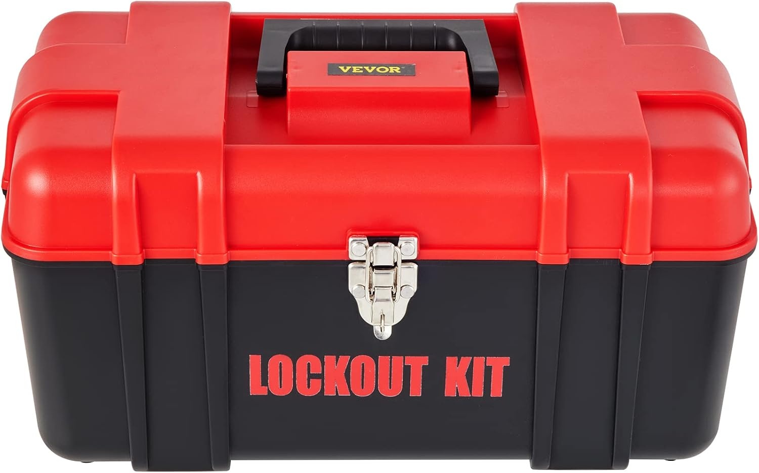 image:imageVEVOR 60pcs Lockout Tagout Kit 14 Padlocks 3 Hasps 40 Tags 40 Ties 5 Expansion Kits Lockout Station Board Metallic Industrial amp Electrical Safety43pcs Set