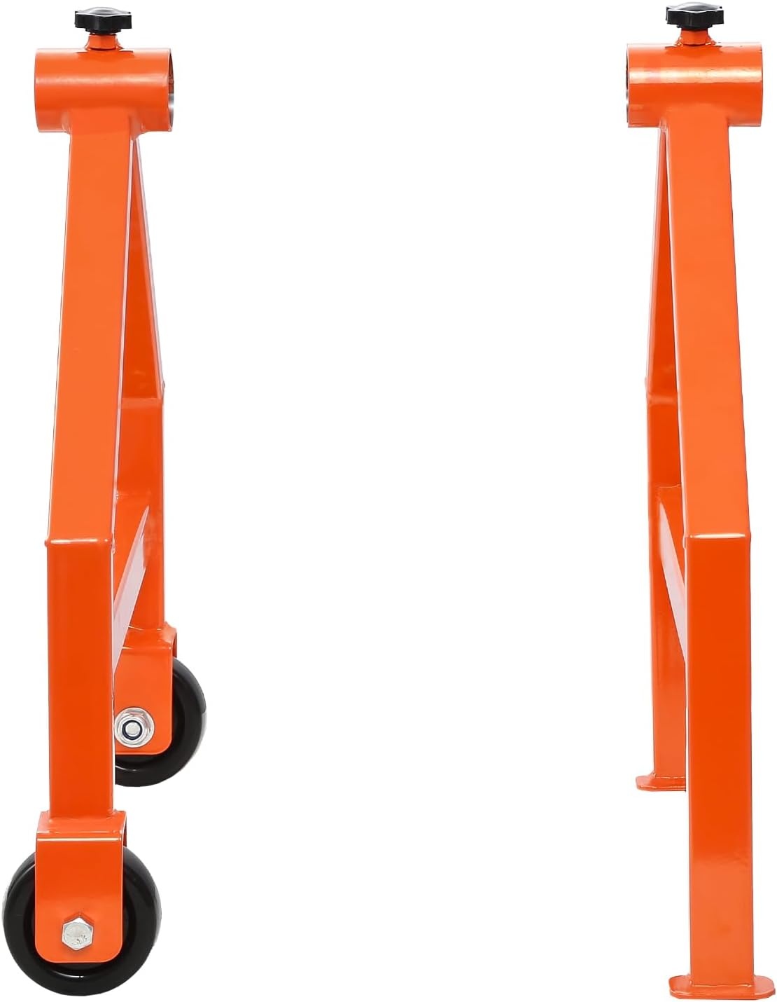 image:imageVEVOR Cable Dispenser Floor or Stud Mounted Wire Spool Rack Portable Wire Rack Dispenser with AntiSlip Metal Handle for Wiring Transport Swivel Eyelet for Electrical Industrial and Retail UseWire Rack