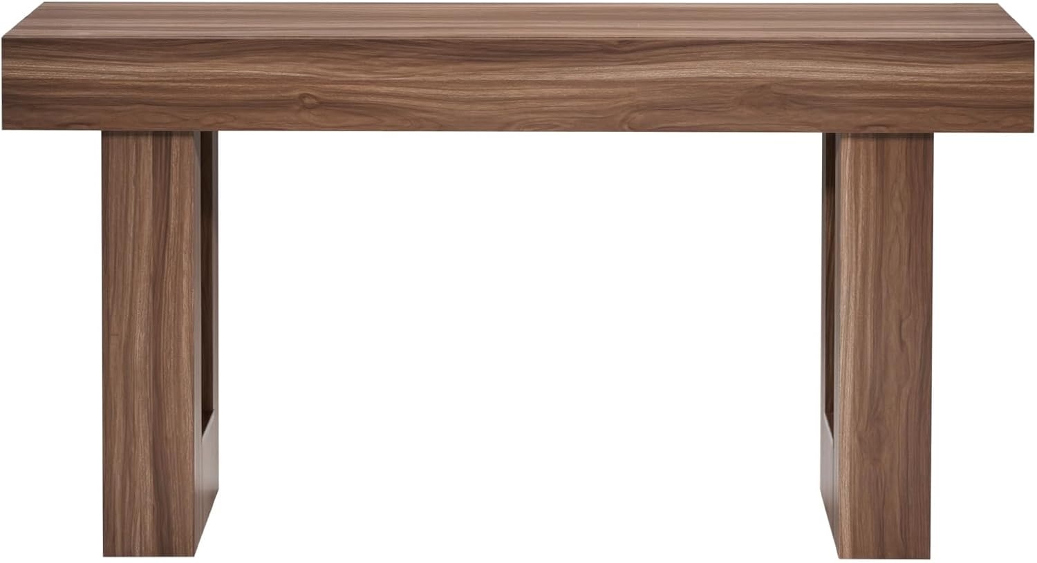 image:imageVEVOR Console Table 63 Inch Entryway Table with Storage Wooden Rectangle Hallway Table Narrow Sofa Table Behind The Couch Console Tables for Entryway Hallway Living Room NaturalBrown