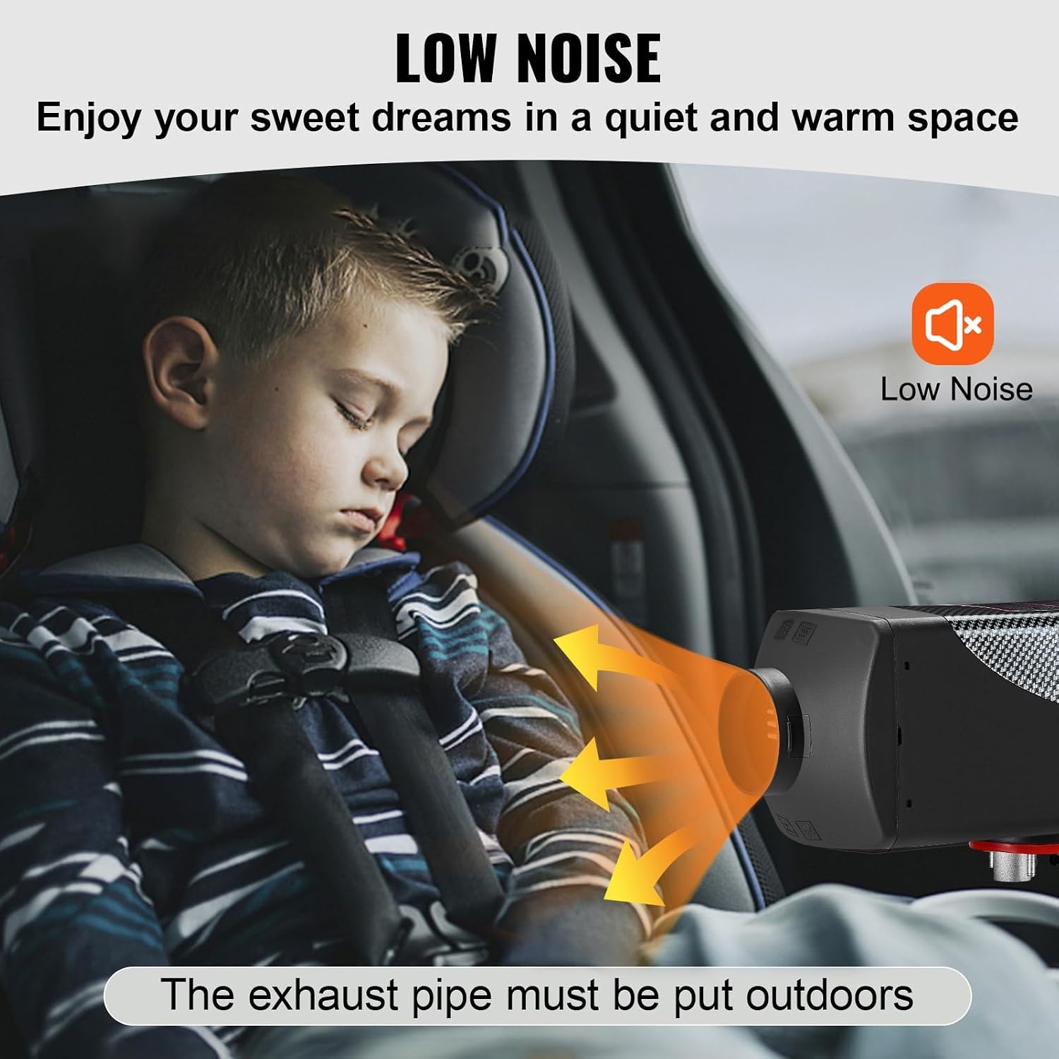 image:imageVEVOR Diesel Air Heater 12V 2KW Integrated Diesel Heater with Remote and LCD Display 10L Tank Compact Diesel Heating Solution Quick Warmup for RVs Trailers Campers Boats and Indoor UseBlackwhite